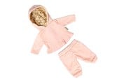 Nuket & tarvikkeet - Skrållan Dukketøj joggingsæt 36-40cm +12mdr 25x28x1cm - 18060