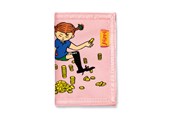 Pienet lahjat lapsille - Pippi pung m/velcro & lynlås +3år 2x12x9cm - 18093