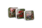 Lisätarvikkeet kouluun - Vadobag Snack box (3in1) Jurassic World Fresh Bites - 586-01999