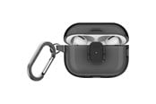 Puhelin - Kannet ja kotelot - UNIQ Glase Pro Case for AirPods Pro 2 - Black - 8886463693612