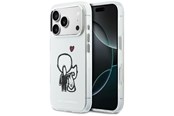 Puhelin - Kannet ja kotelot - Karl Lagerfeld Karl & Choupette Back MagSafe Case for iPhone 17 Pro - Clear - 3666339607975
