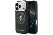 Puhelin - Kannet ja kotelot - Karl Lagerfeld Point & Karl Sketch MagSafe Case for iPhone 17 Pro - Black - 3666339604455