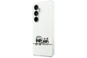 Puhelin - Kannet ja kotelot - Karl Lagerfeld IML Peekaboo Karl&Choupette MagSafe Case for Samsung Galaxy S26 Plus - Transparent - 3666339612894