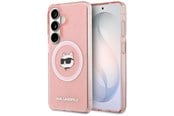 Puhelin - Kannet ja kotelot - Karl Lagerfeld IML Repeated Choupette MagSafe Case for Samsung Galaxy S26 Plus - Pink - 3666339612504