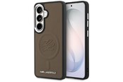 Puhelin - Kannet ja kotelot - Karl Lagerfeld Embossed Ring Initials MagSafe Case for Samsung Galaxy S26+ - Brown - 3666339612474