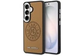 Puhelin - Kannet ja kotelot - Karl Lagerfeld Perforated KL MagSafe Case for Samsung Galaxy S26 - Brown - 3666339612221