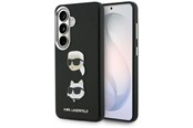 Puhelin - Kannet ja kotelot - Karl Lagerfeld Saffiano Double Heads Metal Case for Samsung Galaxy S26+ - Black - 3666339612320