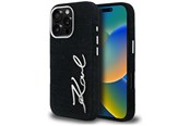Puhelin - Kannet ja kotelot - Karl Lagerfeld FW Jeans Signature Logo iPhone 16 Pro Case - Black - 3666339458461