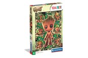 Palapelit - Clementoni Puzzle Marvel I Am Groot 104 pieces Lattia - 25051