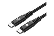 USB kaapelit - CELLY - USB-C cable - USB-C to USB-C - 2 m - USBCUSBC100WBK