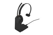 Kuulokkeet - Jabra Evolve3 65 MS - USB-A with Dongle - Mono (Incl. Charging Stand) - 36599-899-989