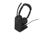 Kuulokkeet - Jabra Evolve3 65 MS - USB-A with Dongle - Stereo (Incl. Charging Stand) - 36599-999-989