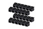 Lisätarvikkeet - StarTech.com Startech keystone jack - 180° 110 punch down - TAA Compliant - C6KEY110180BK24PK