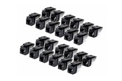 Lisätarvikkeet - StarTech.com Startech keystone jack - 90° 110 punch down - TAA Compliant - C6KEY110BK24PK