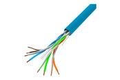Verkkokaapelit - Lanberg bulk cable - 305 m - blue - Sininen - LCU6-10CC-0305-B