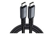 FireWire / ThunderBolt-kaapelit ja adapterit - 3mk Hyper Cable N-SERIES - Thunderbolt cable - USB-C to USB-C - 1 m - 5903108682008