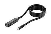 USB kaapelit - Unitek - USB-C extension cable - USB-C to USB-C - 5 m - U1335ABK01
