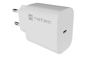Puhelin - Adapterit & Laturit - Natec Ribera power adapter - USB-C - 20 watt - NUC-2394