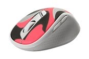 Hiiret - RAPOO M500 Silent - mouse - 2.4 GHz Bluetooth 4.0 Bluetooth 3.0 - red - Hiiri - Optinen - 6 painiketta - Harmaa - 18111