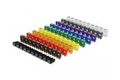 Lisätarvikkeet - DeLOCK Cable Marker Clips 0-9 Assorted Colours (100-Pack) - 18304