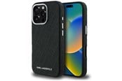 Puhelin - Kannet ja kotelot - Karl Lagerfeld FW Stamped Karl MagSafe Case for iPhone 16 Pro Max - Black - 3666339455415