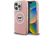 Puhelin - Kannet ja kotelot - Karl Lagerfeld IML Choupette Head Logo MagSafe Case for iPhone 16 Pro - Pink - 3666339459727