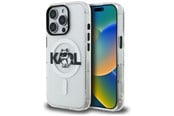 Puhelin - Kannet ja kotelot - Karl Lagerfeld IML Choupette Sketch Logo MagSafe Case for iPhone 16 Pro Max - Clear - 3666339461713