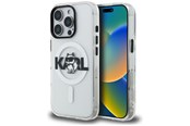 Puhelin - Kannet ja kotelot - Karl Lagerfeld IML Choupette Sketch Logo MagSafe Case for iPhone 16 Pro - Clear - 3666339461706