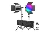Kameran & objektiivien lisävarusteet - Neewer 2×660 PRO II RGB 2×200CM LED-valo - 10105684