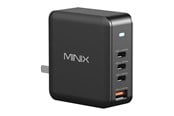 Kameran & objektiivien lisävarusteet - MINIX Minix P165 GaN -seinä laturi, jossa 3x USB-C- ja 1x USB-A -portit - NEO-P165