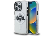 Puhelin - Kannet ja kotelot - Karl Lagerfeld IML Karl Sketch Logo MagSafe Case for iPhone 16 Pro - Clear - 3666339461164