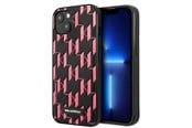 Puhelin - Kannet ja kotelot - Karl Lagerfeld KLHCP13SMNMP1P iPhone 13 mini 5.4 "hardcase pink / pink Monogram Plaque - 3666339049164