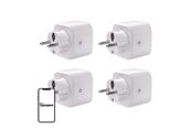 Smart Home - Älykoti - Sonoff SONOFF S61s Matter ulkopistorasia Wi-Fi:n kautta, 4 kpl pakkaus - S61STPF 4pac