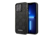 Puhelin - Kannet ja kotelot - Karl Lagerfeld Monogram Plaque Case for iPhone 13 Pro Max - Black - 3666339049157