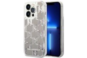 Puhelin - Kannet ja kotelot - Karl Lagerfeld KLHCP14LLMNMS iPhone 14 Pro 6.1 "hardcase silver / silver Liquid Glitter Monogram - 3666339076290