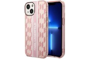 Puhelin - Kannet ja kotelot - Karl Lagerfeld KLHCP14MHKLSPCP iPhone 14 Plus 6.7 "hardcase pink / pink Mono Vertical Stripe - 3666339085292