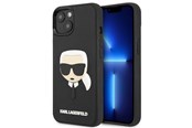 Puhelin - Kannet ja kotelot - Karl Lagerfeld KLHCP14MKH3DBK iPhone 14 Plus 6.7 "black / black hardcase 3D Rubber Karl's Head - 3666339086459