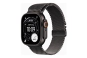 Älykellot, Urheilukellot & Aktiivisuusrannekkeet - Apple Watch Ultra 3 GPS + Cellular 49mm Black Titanium Case with Black Titanium Milanese Loop - Small - MF1N4DH/A