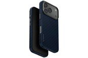 Puhelin - Kannet ja kotelot - UNIQ Keva EDGE Magclick Charging Case for iPhone 17 Pro - Blue - 8886463696156