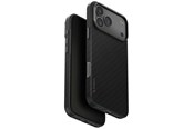 Puhelin - Kannet ja kotelot - UNIQ Keva EDGE Magclick Charging Case for iPhone 17 Pro Max - Black - 8886463696170
