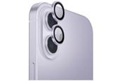 Puhelintarvikkeet - Näytönsuojat - UNIQ Optix Aluminum Camera Lens Protector Glass for iPhone 17 with Applicator - Purple - 8886463696613