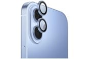 Puhelintarvikkeet - Näytönsuojat - UNIQ Optix Aluminum Camera Lens Protector Glass for iPhone 17 with Applicator - Blue - 8886463696620