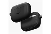 Puhelin - Kannet ja kotelot - UNIQ Clyde Case for AirPods Pro 3 - Black and Gray - 8886463696965
