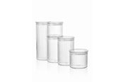 Muut pienet keittiökoneet - Sobczyk Glass storage containers - 5740007840593