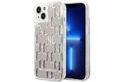 Puhelin - Kannet ja kotelot - Karl Lagerfeld KLHCP14MLMNMS iPhone 14 Plus 6.7 "hardcase silver / silver Liquid Glitter Monogram - 3666339076283