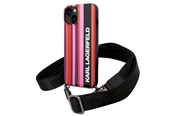 Puhelin - Kannet ja kotelot - Karl Lagerfeld KLHCP14SSTSTP iPhone 14 6.1 "hardcase pink / pink Color Stripes Strap - 3666339094195