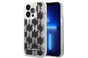 Puhelin - Kannet ja kotelot - Karl Lagerfeld KLHCP14XLMNMK iPhone 14 Pro Max 6.7 "hardcase black / black Liquid Glitter Monogram - 3666339076269