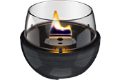 Sisustus - Tenderflame Tulip 14 Reactive Glaze Black - TF-600285