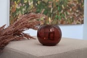 Sisustus - Tenderflame Globus Candle 10 Amber - TF-600936
