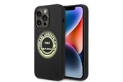 Puhelin - Kannet ja kotelot - Karl Lagerfeld Silicone RSG case for iPhone 14 Pro - black - 3666339085827